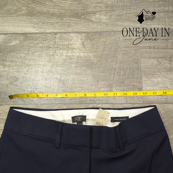 Loft Petite Marisa Trouser Pants Size 4P - Picture 3 of 6